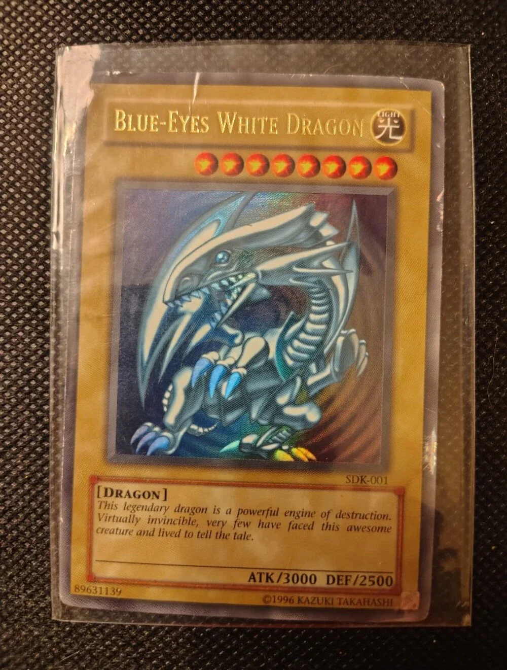 Vintage Yu-Gi-Oh 6 Card Holo Lot Blue Eyes White Dragon BPT SDK DarkMagician SDY